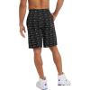 image:imageChampion Mens Shorts Mens Mesh Gym Shorts Lightweight Athletic Shorts Reg Or Big amp TallBig C Little Script Black C Patch Logo