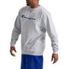 image:imageChampion mens Crewneck Sweatshirt Powerblend Fleece Hoodie Sweatshirt for Men Script Logo Reg Or Big amp TallOxford Gray Script