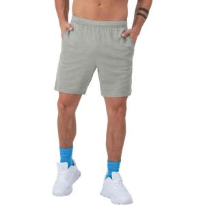 image:imageChampion Mens 7 and 10 Sport Shorts Standard Fit Lightweight Moisture Wicking Available in Regular and Big amp TallOxford Gray