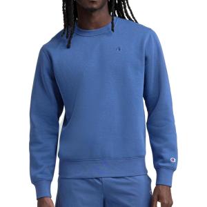 image:imageChampion Mens Mens Crewneck Fleece Sweatshirt Standard Fit Midweight C Logo Available in Regular and Big amp TallCoastal Fjord  C Logo