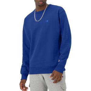 image:imageChampion Mens Mens Crewneck Fleece Sweatshirt Standard Fit Midweight C Logo Available in Regular and Big amp TallSurf the Web  C Logo