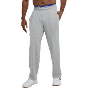 image:imageChampion Mens OpenBottom Lounge Pants Standard Fit Lightweight Available in Regular and Big amp TallOxford Gray  Original