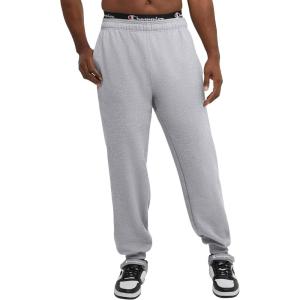 image:imageChampion Mens Powerblend Fleece JoggersOxford Gray  C Patch Logo