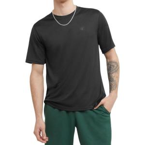 image:imageChampion Mens Tshirt Sport Tee Moisture Wicking Anti Odor Athletic Tshirt for Men Reg Or Big amp TallBlack