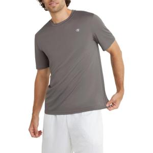 image:imageChampion Mens Tshirt Sport Tee Moisture Wicking Anti Odor Athletic Tshirt for Men Reg Or Big amp TallStone Gray