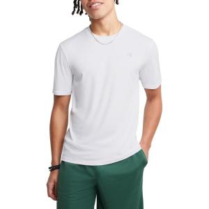 image:imageChampion Mens Tshirt Sport Tee Moisture Wicking Anti Odor Athletic Tshirt for Men Reg Or Big amp TallWhite