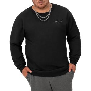 image:imageChampion mens Crewneck Sweatshirt Powerblend Fleece Hoodie Sweatshirt for Men Script Logo Reg Or Big amp TallBlack Small  Small Script Logo