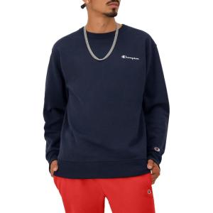 image:imageChampion mens Crewneck Sweatshirt Powerblend Fleece Hoodie Sweatshirt for Men Script Logo Reg Or Big amp TallNavy Small  Small Script Logo