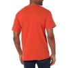 image:imageChampion Mens Classic Script Graphic Short Sleeve TShirt Standard Fit Script Logo Available in Regular and Big amp TallSpicy Orange  Classic Script Logo