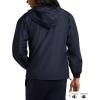 image:imageChampion Mens Jacket Stadium Fullzip Jacket Wind Resistant Water Resistant Jacket for MenNavy Small  Small Script Logo