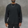 image:imageChampion Mens Long Sleeve Tshirt Classic Tshirt for Men Reg Or Big amp TallBlack