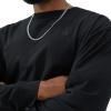 image:imageChampion Mens Long Sleeve Tshirt Classic Tshirt for Men Reg Or Big amp TallBlack