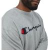 image:imageChampion Mens Long Sleeve Tshirt Classic Tshirt for Men Reg Or Big amp TallOxford Gray  Classic Script Logo