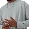 image:imageChampion Mens Long Sleeve Tshirt Classic Tshirt for Men Reg Or Big amp TallOxford Gray