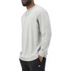 image:imageChampion Mens Long Sleeve Tshirt Classic Tshirt for Men Reg Or Big amp TallOxford Gray
