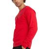 image:imageChampion Mens Long Sleeve Tshirt Classic Tshirt for Men Reg Or Big amp TallScarlet  Classic Script Logo