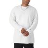 image:imageChampion Mens Long Sleeve Tshirt Classic Tshirt for Men Reg Or Big amp TallWhite