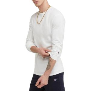 image:imageChampion Mens Long Sleeve Tshirt Classic Tshirt for Men Reg Or Big amp TallWhite