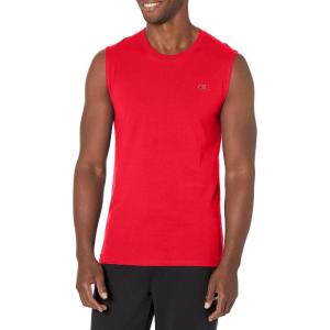 image:imageChampion Mens Muscle Tank Classic Graphic Muscle Tee Sleeveless Tshirt for Men Reg Or Big amp TallScarlet