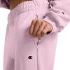 image:imageChampion Womens CinchedBottom Fleece Sweatpants Oversized Fit MidweightBallerina Slipper