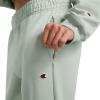 image:imageChampion Womens CinchedBottom Fleece Sweatpants Oversized Fit MidweightClever Sage