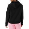 image:imageChampion Womens Hoodie Blank Canvas Powerblend Midweight Fleece Hoodie for WomenBlack  Embroidered Script Logo