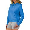 image:imageChampion Womens Hoodie Blank Canvas Powerblend Midweight Fleece Hoodie for WomenBlue Jay