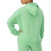 image:imageChampion Womens Hoodie Blank Canvas Powerblend Midweight Fleece Hoodie for WomenHappy Spring Green  Classic Script Logo