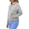 image:imageChampion Womens Hoodie Blank Canvas Powerblend Midweight Fleece Hoodie for WomenOxford Gray