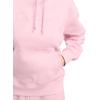 image:imageChampion Womens Hoodie Blank Canvas Powerblend Midweight Fleece Hoodie for WomenRose Shadow  Tonal Script Logo