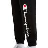 image:imageChampion Womens Joggers Fleece Joggers Comfortable Pants for Women 29 PlusBlack  Classic Script Logo