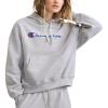 image:imageChampion Womens Hoodie Blank Canvas Powerblend Midweight Fleece Hoodie for WomenOxford Gray  Classic Script Logo