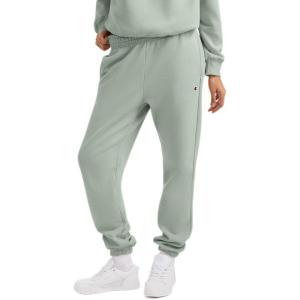 image:imageChampion Womens CinchedBottom Fleece Sweatpants Oversized Fit MidweightClever Sage