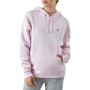 image:imageChampion Womens Hoodie Blank Canvas Powerblend Midweight Fleece Hoodie for WomenChantilly Pink C Logo