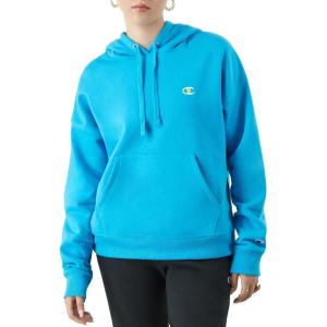 image:imageChampion Womens Hoodie Blank Canvas Powerblend Midweight Fleece Hoodie for WomenNew Palatinate Blue C Logo