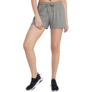 image:imageChampion Womens Shorts Jersey Shorts Soft Lightweight Comfortable Shorts for Women 5 Plus Size AvailableOxford Gray