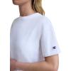 image:imageChampion Womens Classic Short Sleeve Graphic TShirt Loose Fit Script LogoBright White