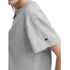 image:imageChampion Womens Classic Short Sleeve Graphic TShirt Loose Fit Script LogoOxford Grey Heather