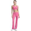 image:imageChampion Womens Flare Leggings Soft Touch Moisture Wicking Flared Pants for Women 315 Plus Size AvailablePink Cosmos