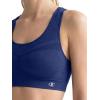 image:imageChampion Womens Sports Bra Infinity Racerback Moderate Support Seamless Sports Bra for WomenBlue Depths