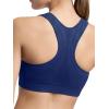 image:imageChampion Womens Sports Bra Infinity Racerback Moderate Support Seamless Sports Bra for WomenBlue Depths