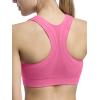 image:imageChampion Womens Sports Bra Infinity Racerback Moderate Support Seamless Sports Bra for WomenPink Cosmos