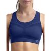 image:imageChampion Womens Sports Bra Infinity Racerback Moderate Support Seamless Sports Bra for WomenBlue Depths