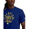 image:imageChampion Mens Classic Graphic Short Sleeve TShirt Standard Fit 2025 GraphicsBlue Depths  Champion 1919