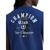 image:imageChampion Mens Classic Graphic Short Sleeve TShirt Standard Fit 2025 GraphicsBlue Depths  Champion Club