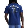 image:imageChampion Mens Classic Graphic Short Sleeve TShirt Standard Fit 2025 GraphicsBlue Depths  Champion Club
