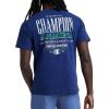 image:imageChampion Mens Classic Graphic Short Sleeve TShirt Standard Fit 2025 GraphicsBlue Depths  Sunsetters