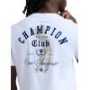 image:imageChampion Mens Classic Graphic Short Sleeve TShirt Standard Fit 2025 GraphicsBright White  Champion Club