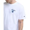 image:imageChampion Mens Classic Graphic Short Sleeve TShirt Standard Fit 2025 GraphicsBright White  Sunsetters