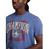 image:imageChampion Mens Classic Graphic Short Sleeve TShirt Standard Fit 2025 GraphicsCoastal Fjord  Indigo Dye 19